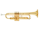 Bell: Yellow brass, Finish: Gold lacquer