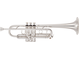 Bell: Gold brass, Finish: Silver-plated