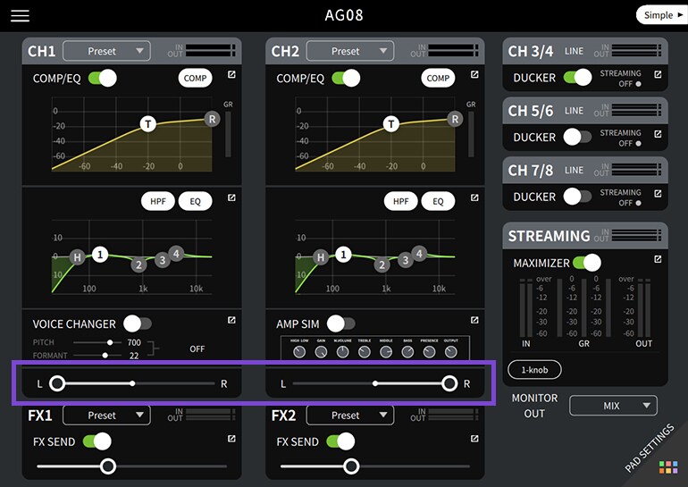 AG08 - Overview - AG Series - Mixers - Products - Streaming