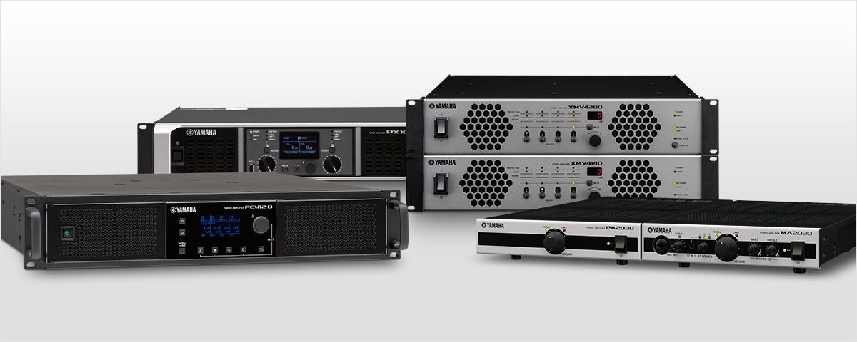 Power Amplifiers - Professional Audio - Products - Yamaha - UK and