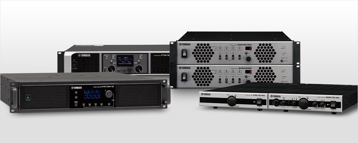 Power Amplifiers - Products - Audio - Yamaha - Business - UK and