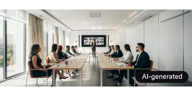 AI-GENERATED - Scene image of Corporate