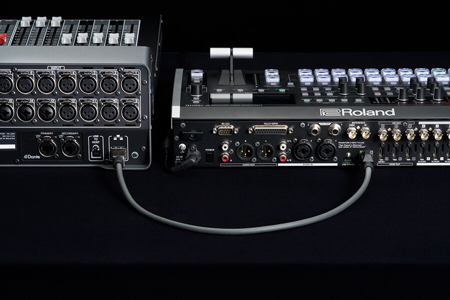 Yamaha DM3 Series And Roland V-160HD Offer Seamless Integration To
