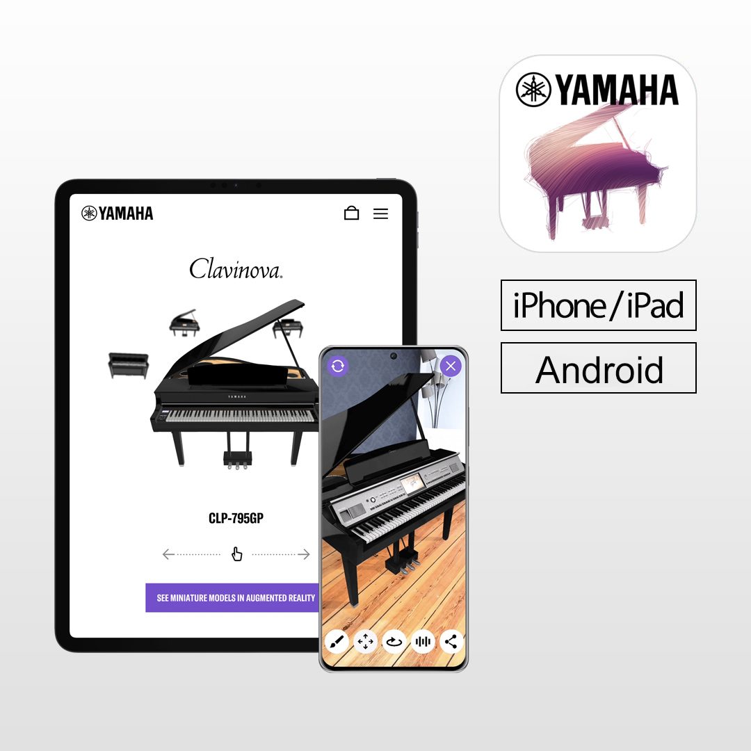 Yamaha smart piano on sale app for android