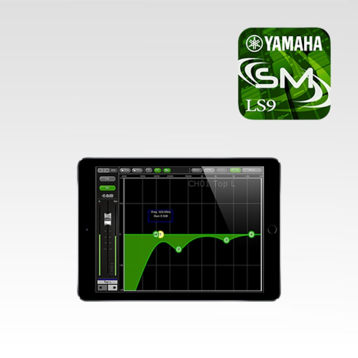 Yamaha Smart Device Application LS9 StageMix
