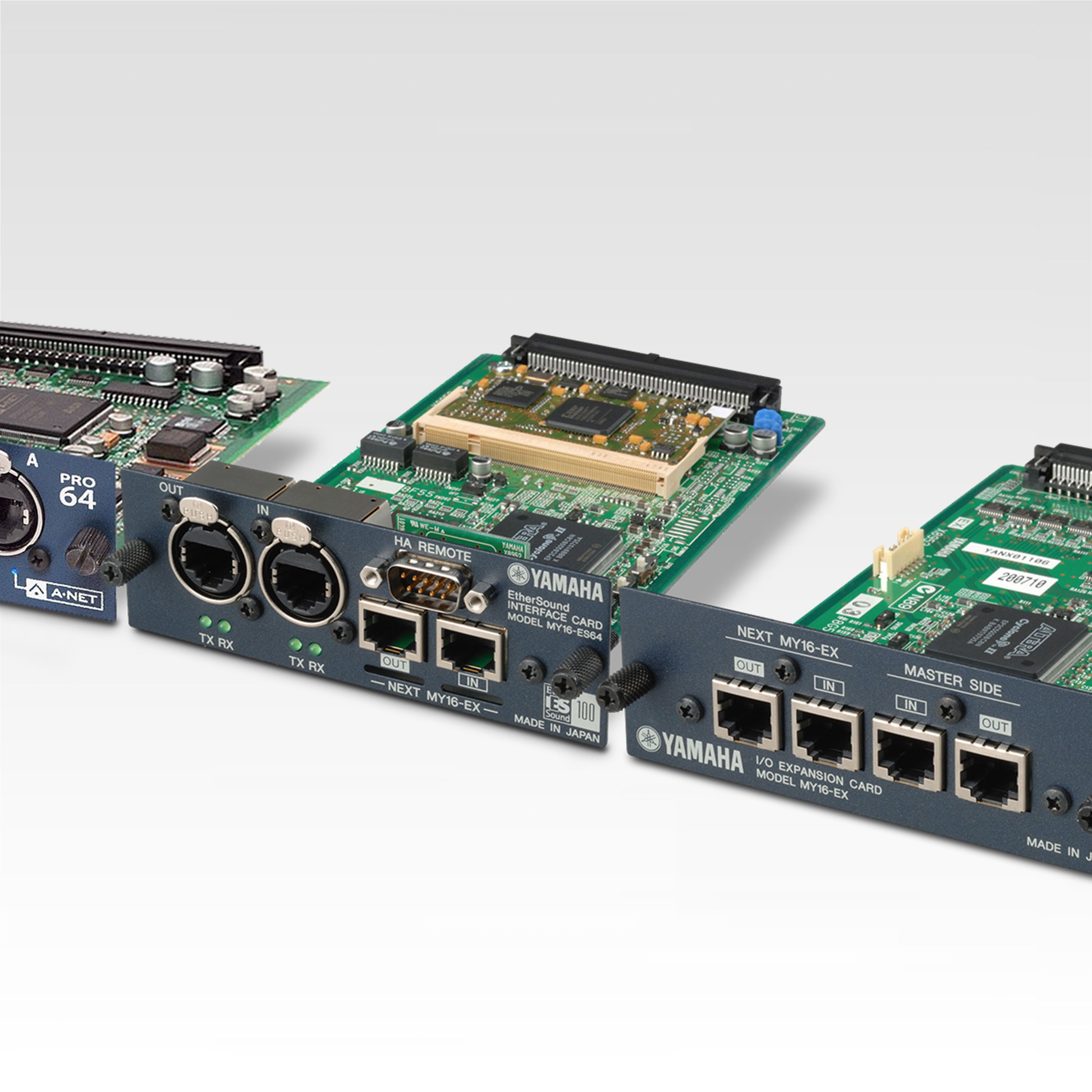 Network Cards - Overview - Interfaces - Professional Audio Network Cards - Overview - Interfaces - Professional Audio