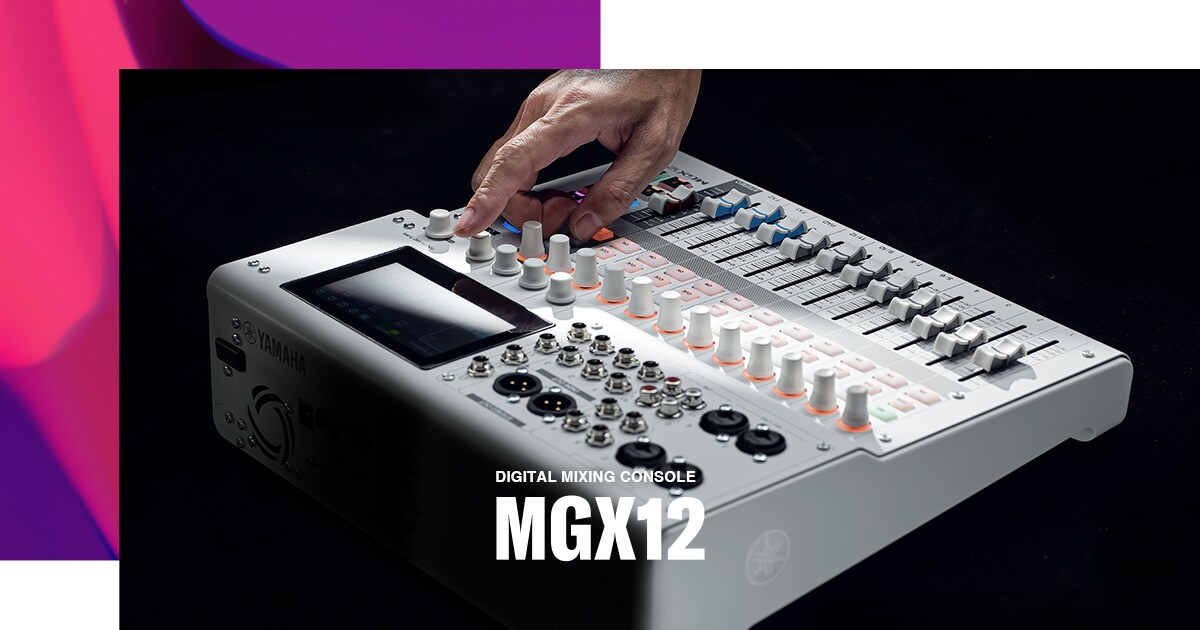 MGX12 - Overview - MGX Series - Mixers - Products - Portable PA