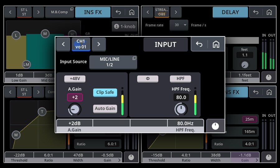 Yamaha MGX12V: Intelligent Tools for Exceptional Results