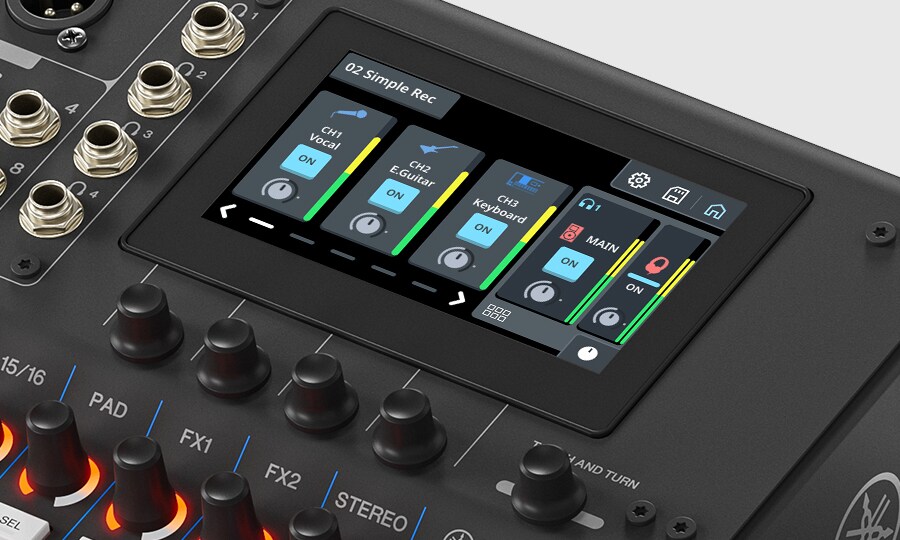 Yamaha MGX16: Fast, Intuitive Control - Dialled In