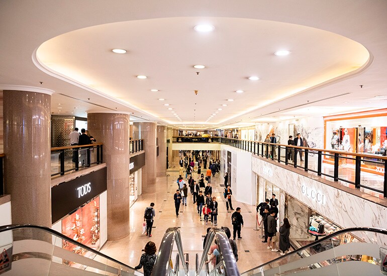 Shopping centre image