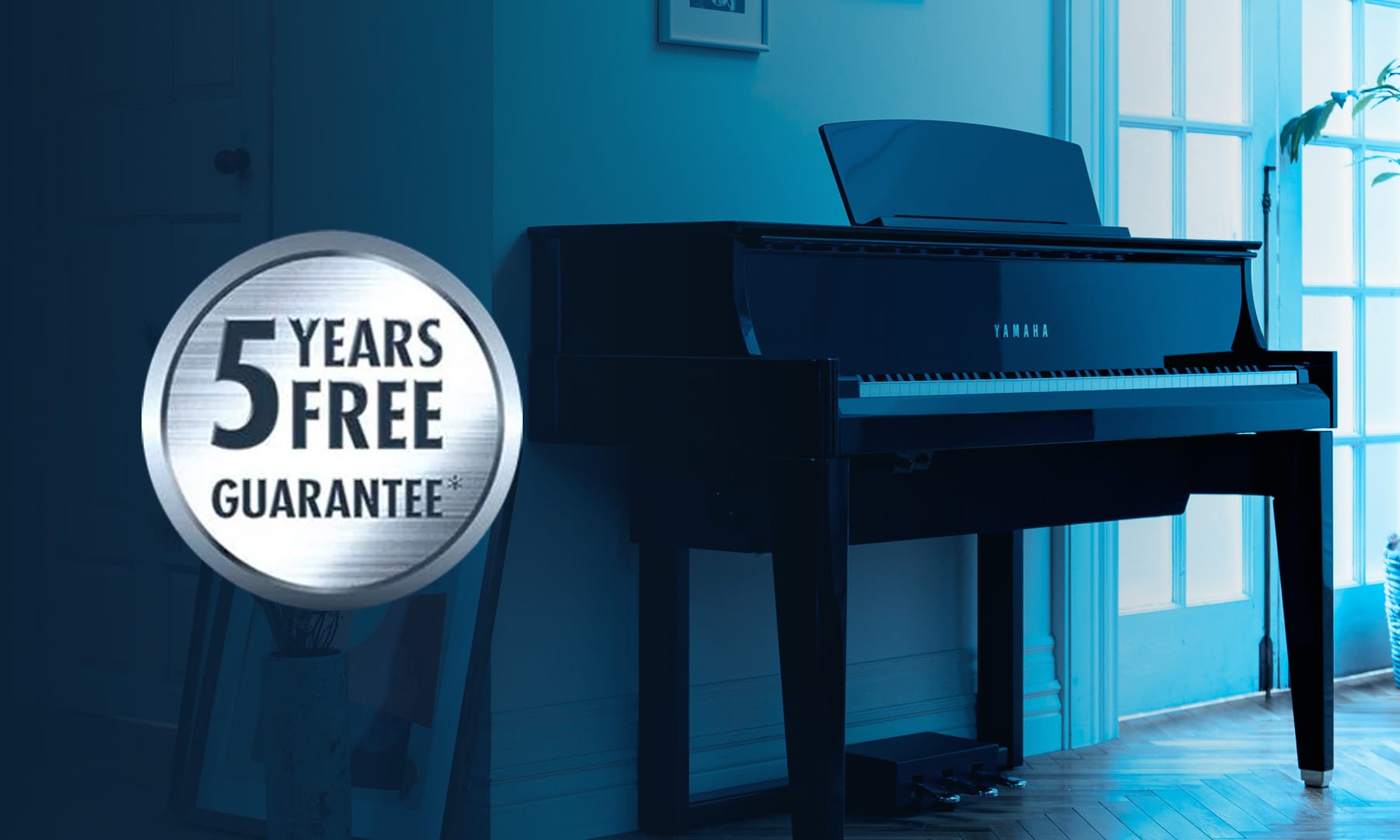 Claim your 5 Years extended Warranty