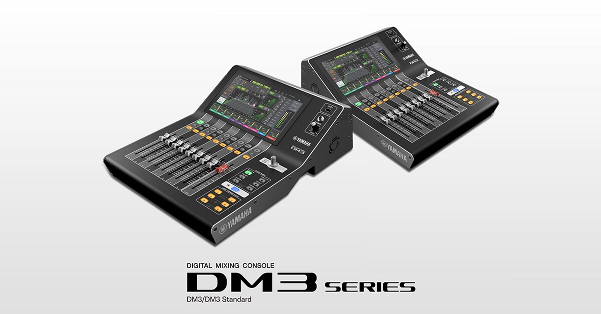 Do More With Yamaha's New DM3 Series Compact Digital Mixing
