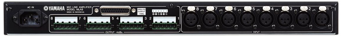MLA8 - Overview - Interfaces - Professional Audio - Products