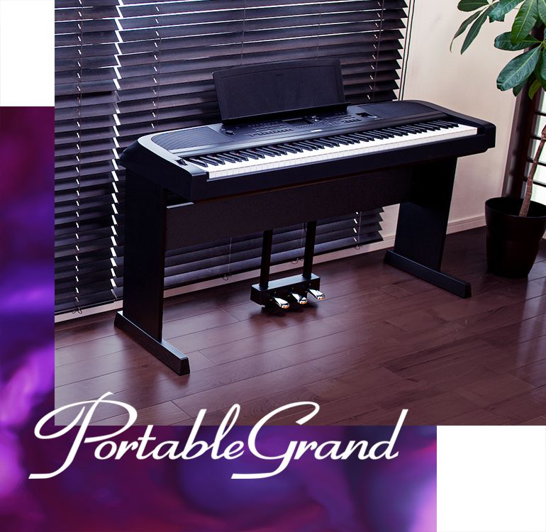 portable grand piano