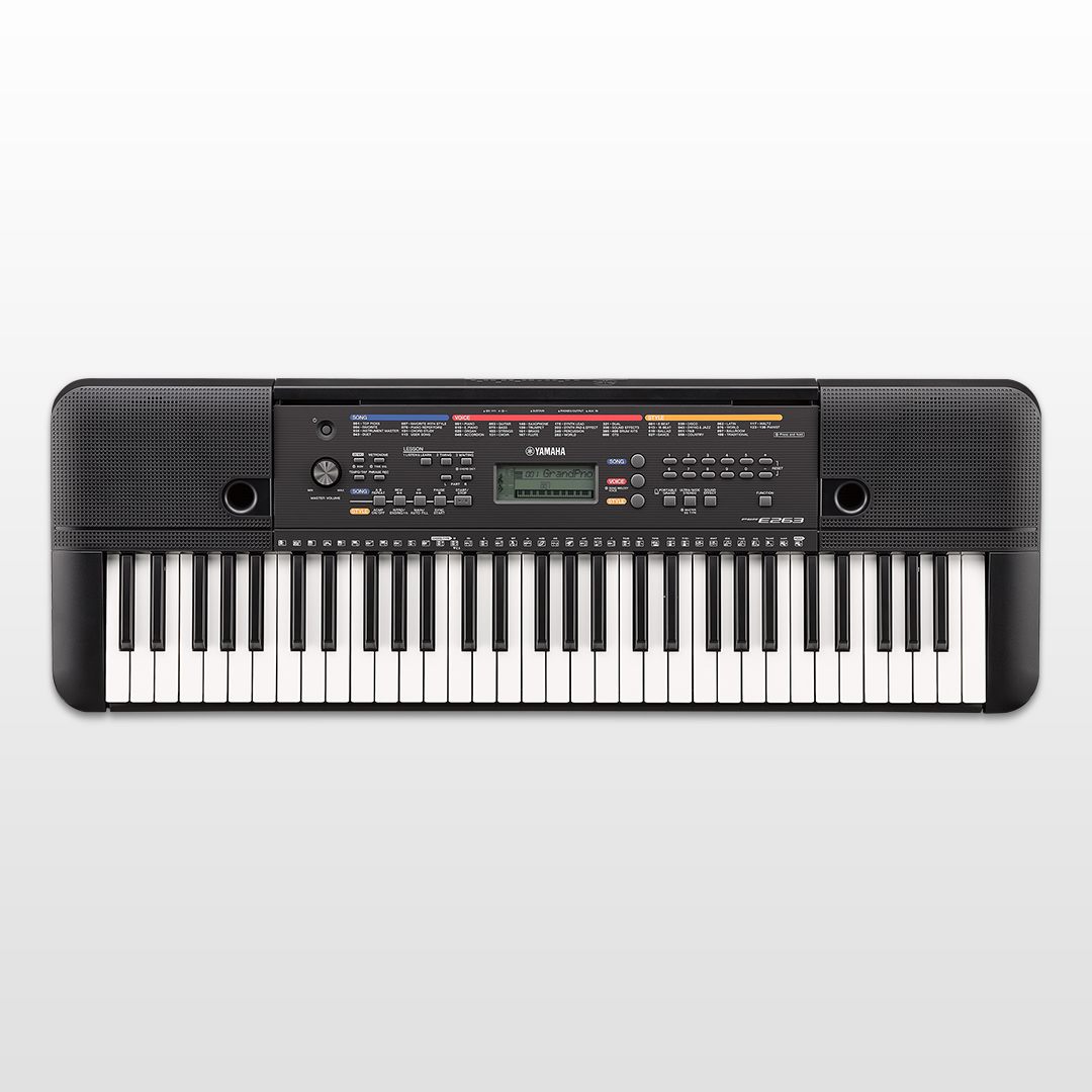 PSR-E263 - Overview - Portable Keyboards - Keyboard Instruments 
