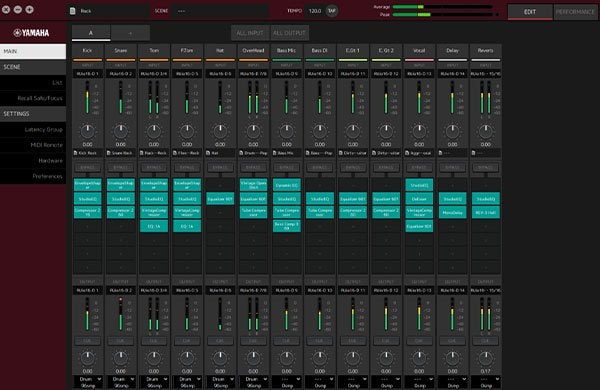 Yamaha RUio16-D: Enjoy a highly flexible plug-in environment