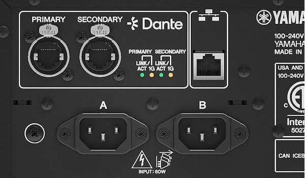 Yamaha R Series (AD/DA): 3rd-generation "Dual Redundant Power Supplies and Improved, Quiet Operation"