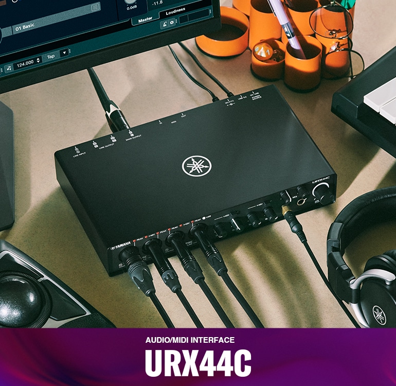 Yamaha Audio/MIDI Interface URX44C