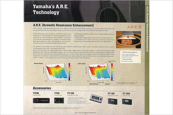 Yamaha Original Wood Reforming Technology A.R.E.