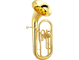 Material: Yellow brass, Finish: Clear lacquer