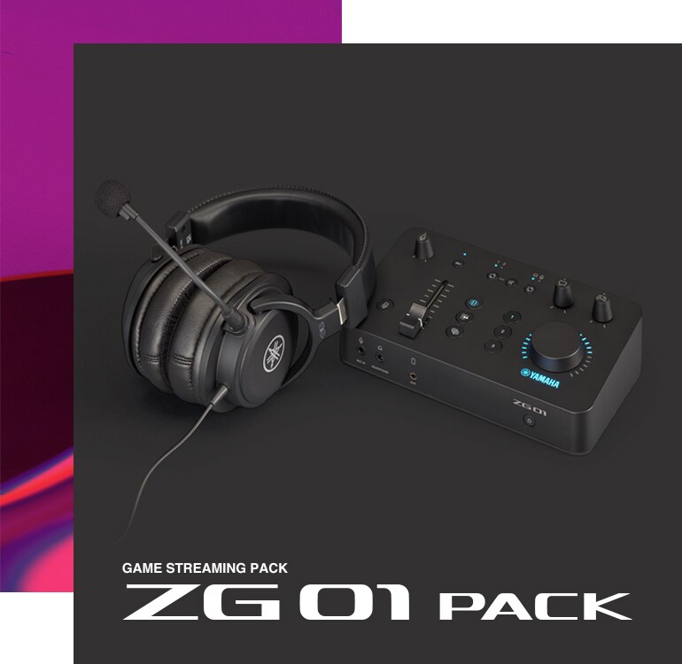 YAMAHA ヤマハZG01 Game Streaming Au ZG01 - Overview - ZG Series - Mixers - Products - Streaming
