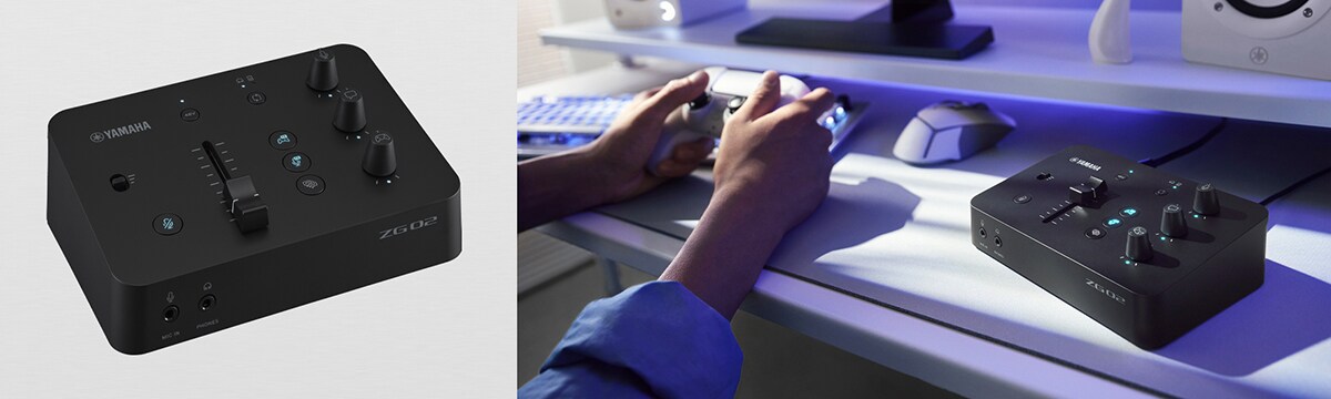 Introducing Yamaha's ZG02 Game-Streaming Audio Mixer - Yamaha - UK